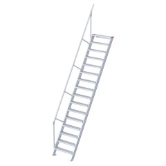 Euroline 510 Treppe 60° 600mm Stufenbreite 16 Stufen