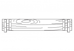 Euroline Stirnbordbrett 1,50m