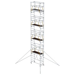 MUNK Klappgerüst SG 0,75x1,80m mit Ausleger und Sicherheitsgeländer 9,96m AH