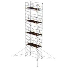 MUNK Rollgerüst SG mit Doppelplattform 1,35x3,00m und Ausleger 11,51m AH