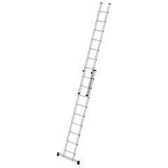 MUNK Schiebeleiter mit Traverse 2x9 Sprossen