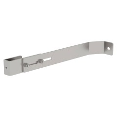 MUNK Wandhalter verstellbar 360-410mm Edelstahl 1 Stück