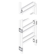 Hailo Schiebebeschlagset für Holm 40x20mm