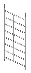 Hymer Einzelteil Fahrgerüst Rahmenteil mit 8 Sprossen 1,50x2,15m