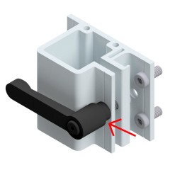 Hymer Klemmhebel für Stufenaufstiege und Treppen