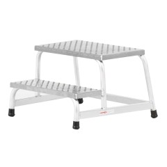 Hymer Maschinentritt Aluminium-Lochblech R13 2 Stufen