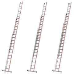 Hymer Seilzugleiter mit Wandlaufrollen 3-teilig