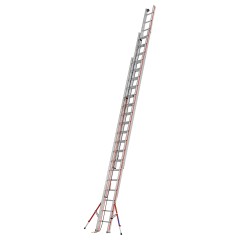 Hymer Seilzugleiter klappbarer Teleskopausleger 3x18 Sprossen
