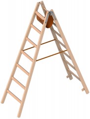 Layher Leiterschuhe für Holzleiter 65x25mm Paar Aussenfuß Leiterschuh 