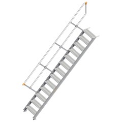 Layher 111 Treppe 45° 600mm breit 13 Stufen