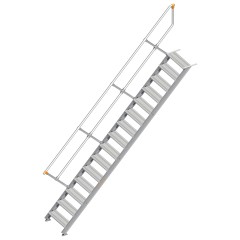 Layher 111 Treppe 45° 600mm breit 15 Stufen