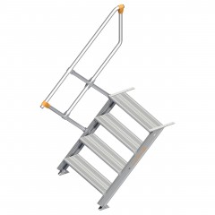 Layher 111 Treppe 45° 800mm breit 4 Stufen