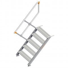 Layher 111 Treppe 45° 80cm breit 5 Stufen