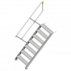 Layher 111 Treppe 45° 800mm breit 7 Stufen