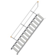 Layher 111 Treppe 45° 80cm breit 12 Stufen