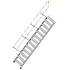 Layher 111 Treppe 45° 80cm breit 13 Stufen