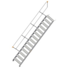 Layher 111 Treppe 45° 80cm breit 14 Stufen