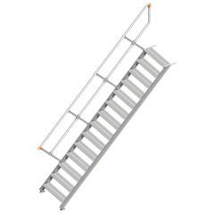 Layher 111 Treppe 45° 800mm breit 14 Stufen