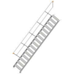 Layher 111 Treppe 45° 800mm breit 16 Stufen