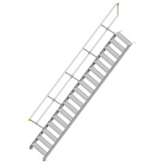 Layher 111 Treppe 45° 80cm breit 17 Stufen