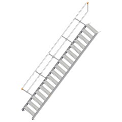 Layher 111 Treppe 45° 800mm breit 17 Stufen