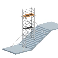 Layher Treppen-Kit für Fahrgerüst Uni Leicht mit 2 Durchgängen 7,03m AH