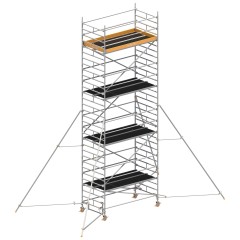 Layher Rollgerüst Uni Breit P2 mit Gerüststützenlänge 5,0m, 9,20m AH
