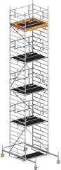 Layher Rollgerüst Uni Kompakt P2 Safety Plus mit Doppelgeländer 10,38m AH