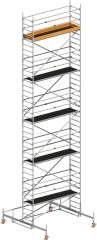 Layher Rollgerüst Uni Standard P2 mit Uni Telegeländer 11,38m AH