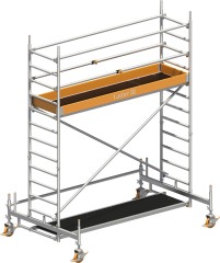 Layher Rollgerüst Uni Standard P2 mit Uni Telegeländer 4,35m AH