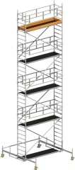 Layher Rollgerüst Uni Standard P2 Safety Plus mit Doppelgeländer 10,38m AH