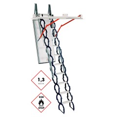 Minka Bodentreppe Type 18 Small mit U-Wert 1,1-1,3 W/m2K bis 240-365cm Raumhöhe