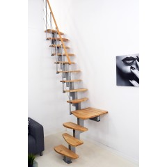 Minka Mittelholmtreppe Quatro Turn 38 - 298cm Geschosshöhe