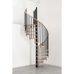 Minka Spindeltreppe Spiral Wood 38 - 305,5cm Geschosshöhe