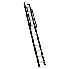 Minka Wangentreppe Strong 290cm max. Geschosshöhe Fichte schwarz