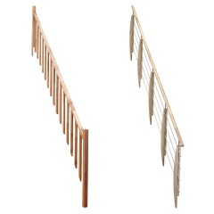 Minka Treppengeländer für die Raumspartreppen Home, Classic, Home Turn und Classic Turn