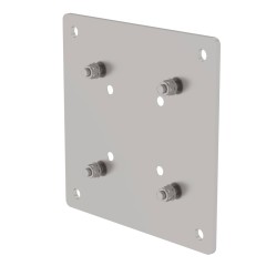 MUNK Adapterplatte Edelstahl