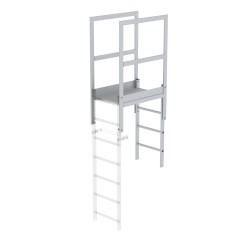 MUNK Attika-Überstieg Aluminium eloxiert