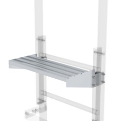 MUNK Ausstiegstritt Aluminium 250mm