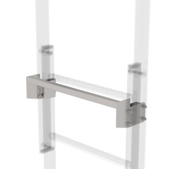 MUNK Ausstiegstritt Edelstahl 100mm