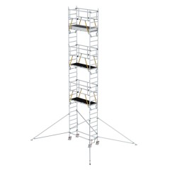 MUNK FlexxTower SGX mit vorlaufendem Geländer
