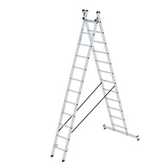 MUNK Mehrzweckleiter 2-teilig 2x12 Sprossen