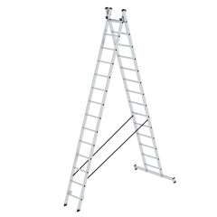 MUNK Mehrzweckleiter 2-teilig 2x14 Sprossen
