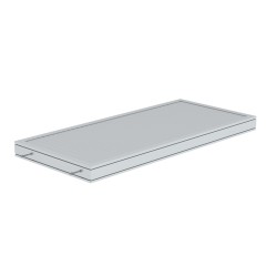 MUNK Plattform für Laufsteganlage Aluminium geriffelt Plattformlänge 1860mm