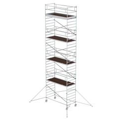 MUNK Rollgerüst mit Doppelplattform 1,35x3,00m Plattform, 11,35m AH