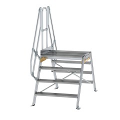 MUNK Überstieg 60° inkl. einen Handlauf, Stufenbreite 1000mm, 2x4 Stufen