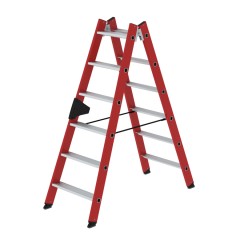 MUNK Kunststoff-Stehleiter 2x6 Sprossen