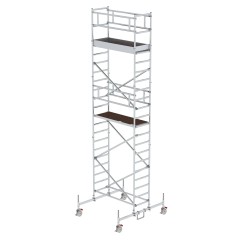 MUNK Rollgerüst mit Fahrbalken 0,75x1,80m Plattform 7,45m AH