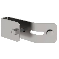 MUNK Schienenbefestigung 60x25mm Edelstahl