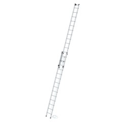 MUNK Seilzugleiter 2-teilig ohne Traverse 2x14 Sprossen